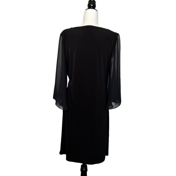 Sears Black Dress  Size 14 Tradition - Picture 5 of 6
